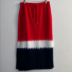 New Lauren Ralph Lauren LRN NVY MU Skirt Size M